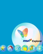 MSN Explorer - wallpaper preview