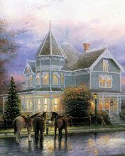 Thomas Kinkade  - wallpaper preview