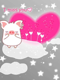 I miss you - wallpaper preview