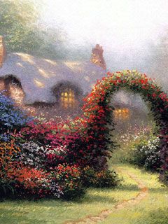 Thomas Kinkade - wallpaper preview