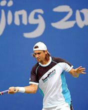 David Ferrer - Beijing 2008 - wallpaper preview