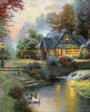 Thomas Kinkade - wallpaper preview