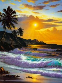 Vlny - wallpaper preview