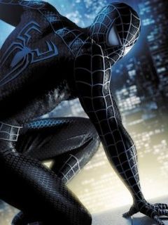 Black Spiderman - wallpaper preview
