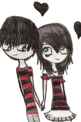 Emo Love - wallpaper preview