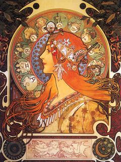 Alfons Mucha - wallpaper preview