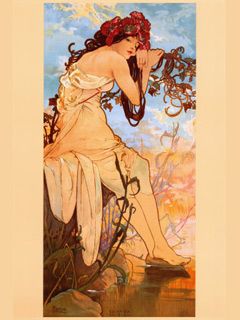 Alfons Mucha - wallpaper preview