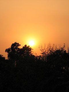 Sunset in Lahor - Pakistan - wallpaper preview