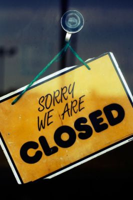 Sorry we are Closed - wallpaper preview