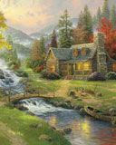 Thomas Kinkade - wallpaper preview