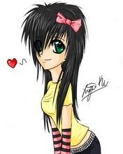 Scene girl - wallpaper preview