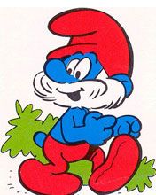 Papa Smurf - wallpaper preview