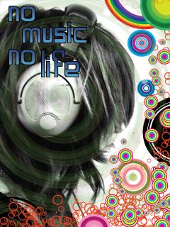 No Music No life - wallpaper preview