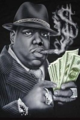 Portrét Notorious B.I.G.