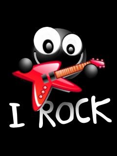 Kreslená postava I Rock