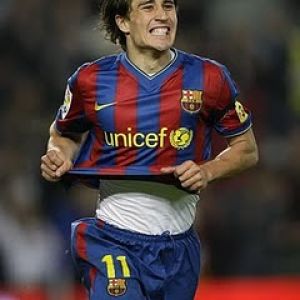 Oslava hráče Barcelony