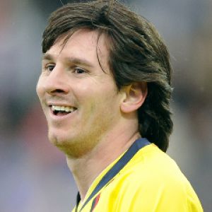 Lionel Messi se usmívá