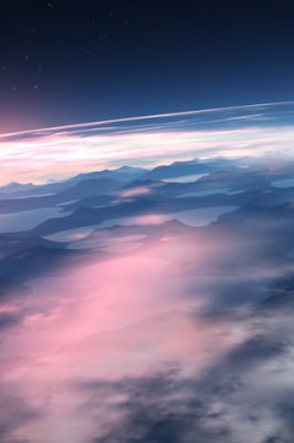 Úžasná Kosmická Krajina - wallpaper preview