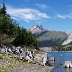 Pokojné Horské Jezero