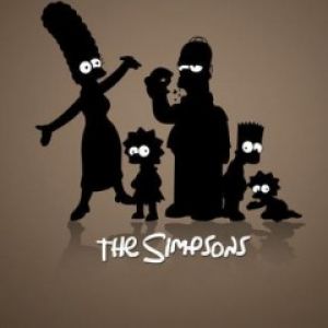 Silueta rodiny Simpsonových