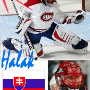 Halak Hokejový Brankář v Akci