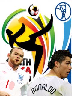 Ronaldo a Rooney Fotbalová Akce