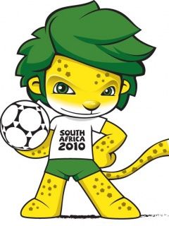 Maskot 2010 Jihoafrické republiky