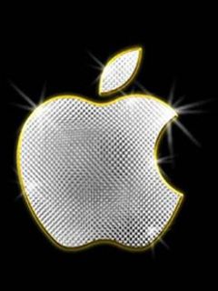 Lesklé logo Apple