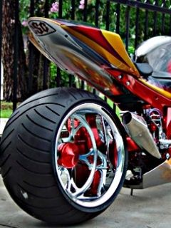 Stylový Vlastní Motocykl