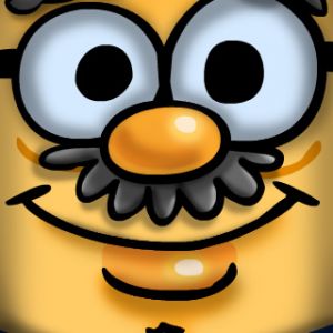 Vtipný Kreslený Děda