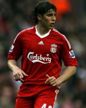 Hráč Liverpool FC v Akci