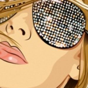 Stylová Glamour Dívka