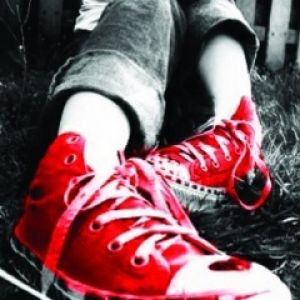 Červené Converse Tenisky