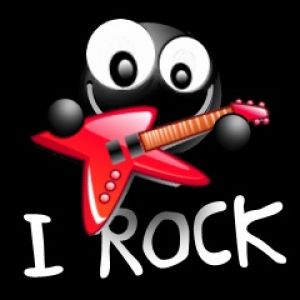 Rockující Kreslená Postava