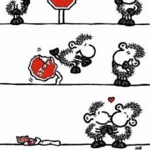Nemohu přestat tě milovat - Roztomilý komiks