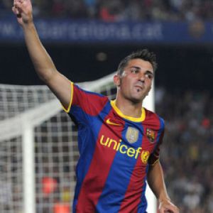 David Villa Oslava Gólu