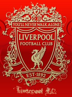 Pozadí loga Liverpool FC