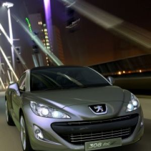 Peugeot 308 RCZ Noční Jízda