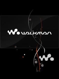Abstraktní design loga Walkman