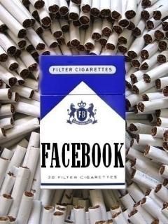 Cigarety Facebook - wallpaper preview