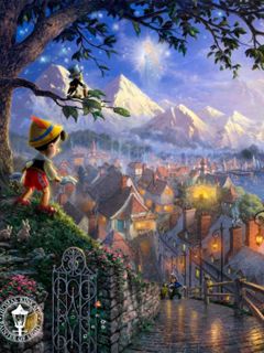 Pinocchio Fantazijní Krajina