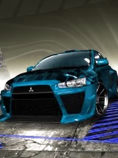 Pozadí Mitsubishi Lancer Evolution