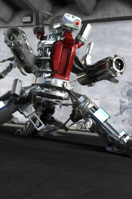 Futuristický design robota