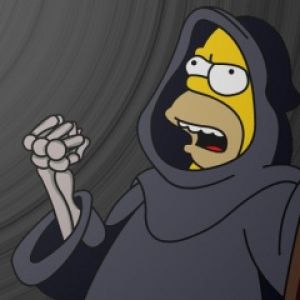 Homer Simpson jako Smrt