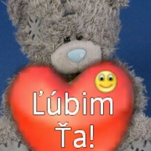 Roztomilý Medvídek se Srdcem
