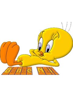 Tweety ptáček odpočívá