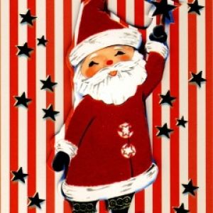 Vintage Ilustrace Santa Clause