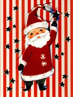 Vintage Ilustrace Santa Clause