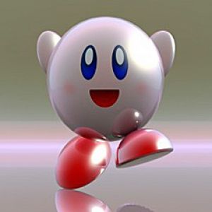 Tapeta s postavou Kirby