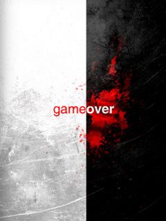 Abstraktní tapeta Game Over